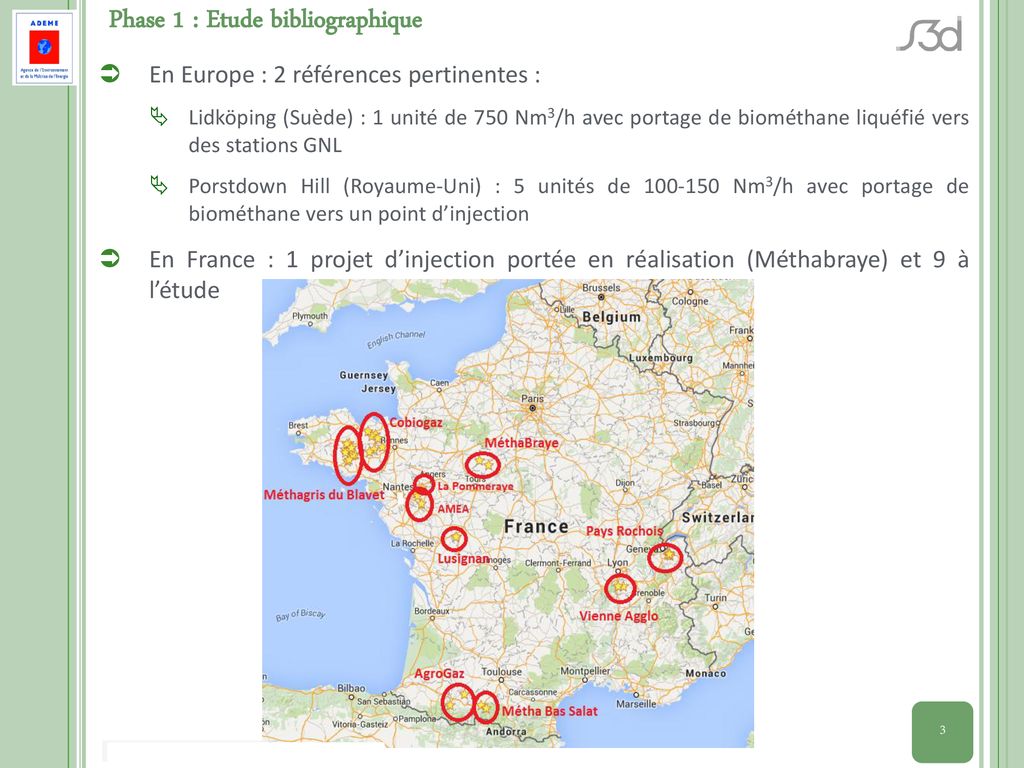 Mission ADEME réalisée par S3D Etude technique économique et